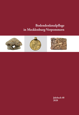 Cover Bodendenkmalpflege in Mecklenburg-Vorpommern, Jahrbuch 2020